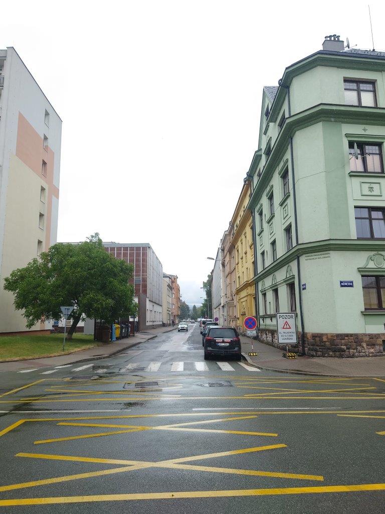 Úplná uzavírka ulice Palachova 14. 7. – 8. 8. 2025