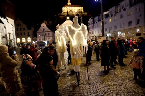 Druhá adventní neděle v Náchodě – svíce naděje je zapálena
