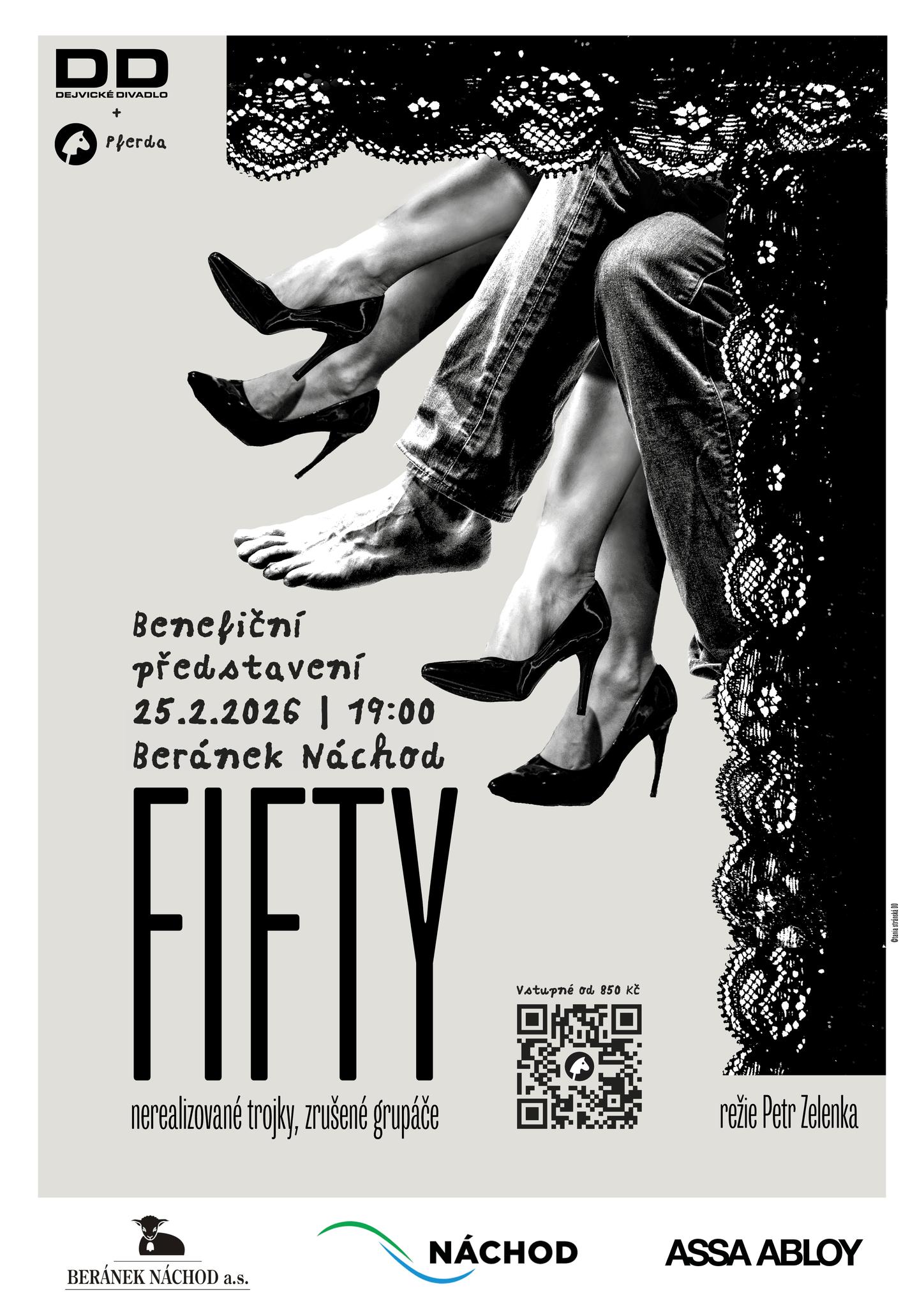 PlakátAmatéři - změna představení (původně Fifty)