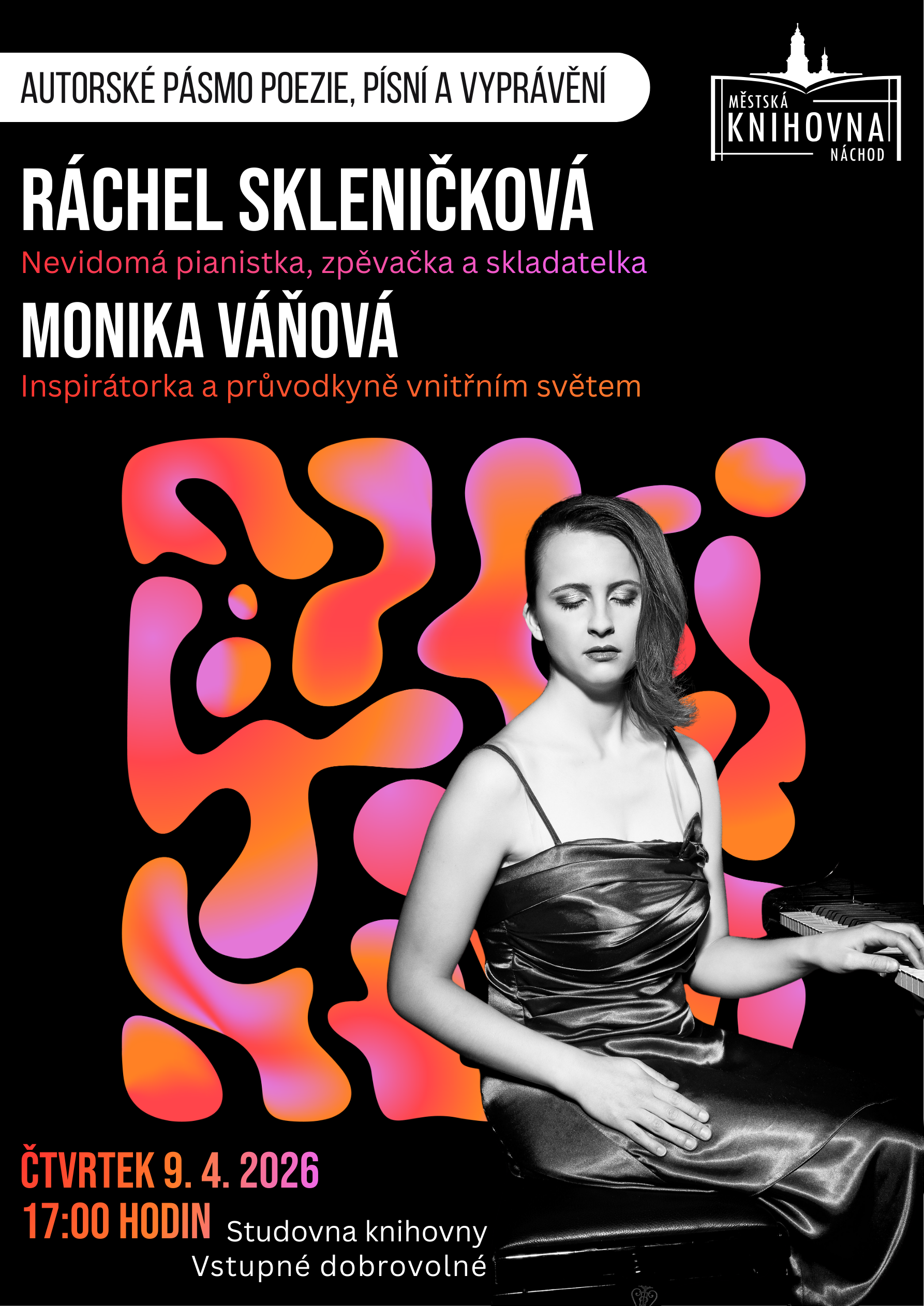 PlakátRáchel Skleničková a Monika Váňová - Autorské pásmo