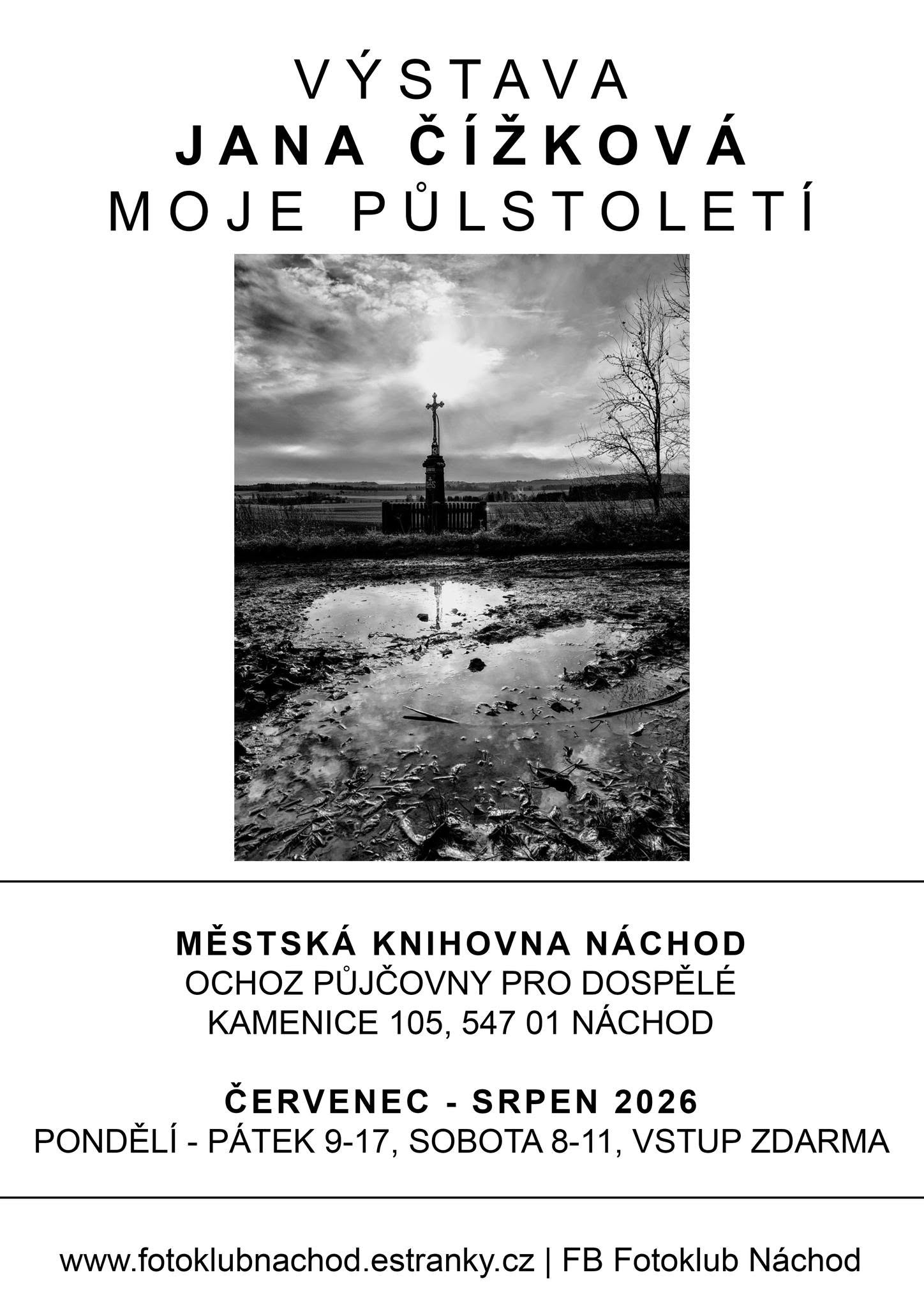 PlakátJana Čížková - Moje půlstoletí